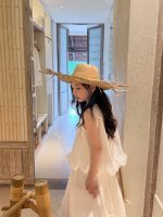 【100-160cm】セットアップ ノースリーブ 無地 フリル ゆったり ベスト+スカート - 画像 (6)