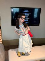 【90-150cm】半袖Tシャツorスカート 女の子 合わせやすい 韓国風 - 画像 (8)