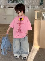 【90-160cm】Tシャツ プリント カジュアル 合わせやすい 男の子 夏新作 - 画像 (2)