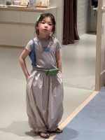 【90-150cm】半袖Tシャツorパンツ 女の子 フリル シンプル