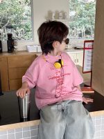 【90-160cm】Tシャツ プリント カジュアル 合わせやすい 男の子 夏新作 - 画像 (5)