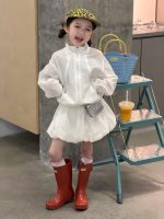 【90-150cm】ベストorアウター+スカート 女の子 UVカット 無地 - 画像 (6)