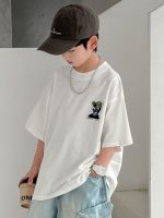 【90-160cm】Tシャツ プリント 男の子 半袖 ラウンドネック - 画像 (3)