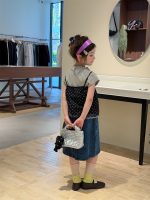 【100-160cm】キャミソール ドット柄 ゆったり スウィート 韓国風 女の子 - 画像 (6)