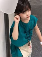 【100-150cm】ベスト ノースリーブ プリント カジュアル 男の子 ゆったり - 画像 (2)