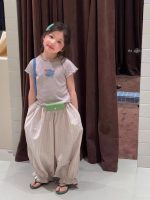 【90-150cm】半袖Tシャツorパンツ 女の子 フリル シンプル - 画像 (5)