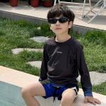 【95-160cm】水着 クール 長袖 セパレートスイムウェア - 画像 (5)