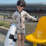 【75-125cm】水着 かわいい 長袖 ビーチ - 画像 (5)