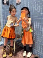 【90-150cm】半袖Ｔシャツorスカート 女の子 ゆったり おしゃれ - 画像 (6)