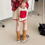 【80-130cm】ショートパンツ 女の子 ボーダー柄 かわいい - 画像 (5)
