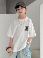 【90-160cm】Tシャツ プリント 男の子 半袖 ラウンドネック - 画像 (4)