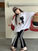 【100-150cm】ズボン ヒョウ柄 痩せ見え - 画像 (3)