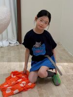 【90-150cm】半袖Tシャツorスカート 女の子 カートゥーン ファッション - 画像 (3)