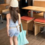 【80-130cm】セットアップ 女の子 ノースリープ カジュアル - 画像 (4)