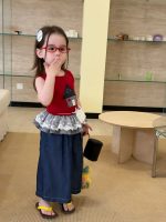 【90-140cm】ベストorパンツ 女の子 ノースリープ ゆったり - 画像 (4)