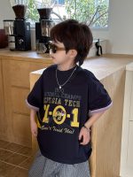【90-160cm】Tシャツ プリント 半袖 ラウンドネック ゆったり 男の子 - 画像 (3)