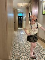【90-150cm】半袖Ｔシャツorスカート 女の子 合わせやすい シンプル - 画像 (2)