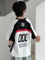 【120-170cm】Tシャツ ゆったり プリント カジュアル 男の子 半袖 - 画像 (5)