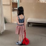 【80-130cm】ベスト 女の子 キャミソール フリル おしゃれ - 画像 (5)