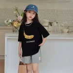 【90-160cm】Tシャツ 女の子 夏 カジュアル 合わせやすい 半袖 - 画像 (4)