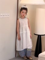 【100-160cm】ズボン チェック柄 韓国風 ゆったり 着回し力抜群 - 画像 (6)