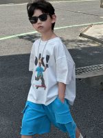 【90-160cm】Tシャツ かっこいい プリント カジュアル 半袖 - 画像 (4)