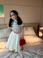 【90-150cm】半袖Tシャツorスカート 女の子 合わせやすい 韓国風 - 画像 (10)