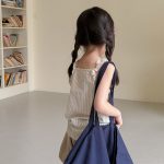 【80-130cm】キャミソール 女の子 フリル シンプル - 画像 (5)