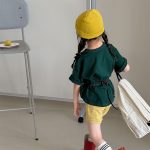 【80-130cm】半袖Ｔシャツ 女の子 プリント 合わせやすい - 画像 (4)