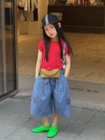 【90-150cm】半袖Ｔシャツ 女の子 無地 フリル おしゃれ - 画像 (6)