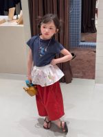 【90-150cm】半袖Tシャツorスカートorパンツ 女の子 カートゥーン カジュアル - 画像 (3)