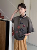 【100-170cm】半袖Tシャツ 男の子 カジュアル グラデデザイン - 画像 (2)