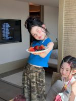 【90-150cm】ベストorパンツorワンピース 女の子 韓国風 カジュアル - 画像 (7)