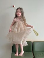 【90-150cm】ワンピース 女の子 チュールドレス おしゃれ - 画像 (5)