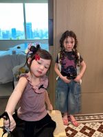 【90-150cm】半袖Tシャツorパンツorスカート 女の子 カートゥーン かわいい - 画像 (6)