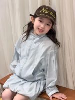 【90-150cm】ベストorアウター+スカート 女の子 UVカット 無地 - 画像 (13)