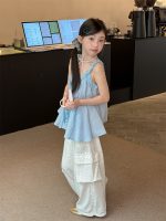 【100-160cm】ズボン ゆったり カジュアル 薄手 合わせやすい ドット柄 パンツ - 画像 (6)