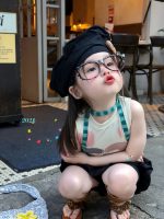 【90-140cm】ベストorキュロット 女の子 カートゥーン トレンド - 画像 (8)