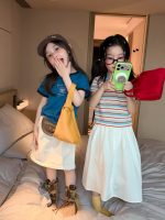 【90-150cm】半袖Tシャツorスカート 女の子 合わせやすい 韓国風 - 画像 (4)
