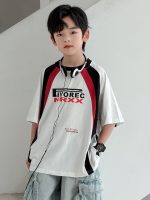 【120-170cm】Tシャツ ゆったり プリント カジュアル 男の子 半袖 - 画像 (4)