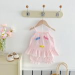 【66-100cm】セットアップ ベビー キャミソール かわいい - 画像 (2)
