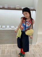 【90-150cm】ベストorパンツ 女の子 カートゥーン 韓国風 - 画像 (3)