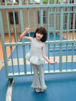 【90-140cm】ベストorパンツ 女の子 快適 ベルボトム ファッション