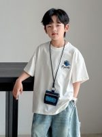 【90-160cm】Tシャツ カジュアル ファッション プリント 半袖 - 画像 (4)