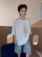 【100-170cm】ショートパンツ カジュアル デニム ゆったり ファッション 五分丈 - 画像 (6)