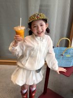 【90-150cm】ベストorアウター+スカート 女の子 UVカット 無地 - 画像 (8)