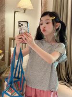 【100-160cm】Tシャツ 無地 合わせやすい カジュアル ドット柄 半袖 女の子 - 画像 (5)