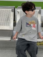 【90-160cm】半袖Ｔシャツ 男の子 プリント カッコイイ - 画像 (3)
