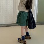 【80-130cm】ショートパンツ 女の子 カーゴパンツ 履きやすい - 画像 (5)