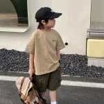 【90-160cm】Tシャツ カジュアル 合わせやすい 男の子 半袖 - 画像 (6)